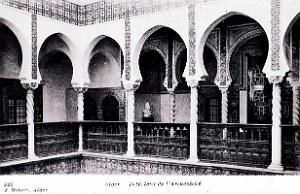 Alger - Archevechee- Interieur - 1890